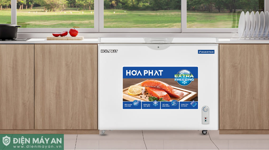 Tủ đông Hòa Phát Inverter 252 Lít HPF AD8252